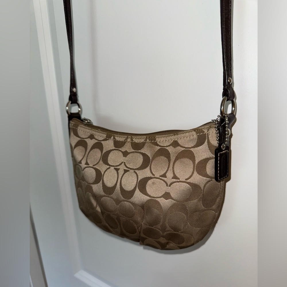 Coach Monogram Crossbody Bag